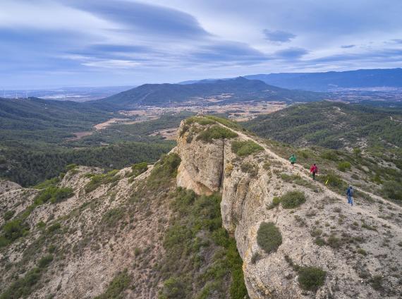Cogulló, serra de Comaverd GR175  ©LARUTADELCISTER
