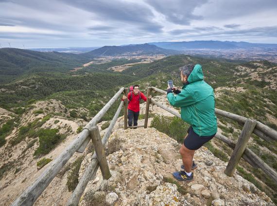 Roca del Cogulló, serra de Comaverd ©LARUTADELCISTER