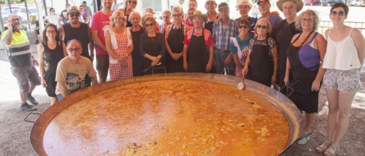 Paella popular de Sant Joan à Agramunt