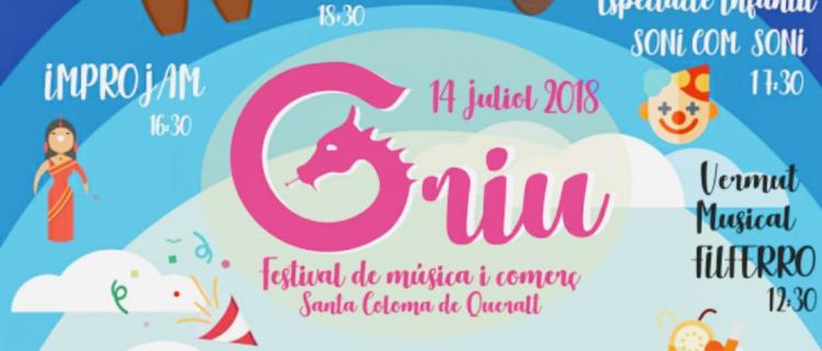 Griu 2018 - Festival de Música i Comerç de Santa Coloma de Queralt