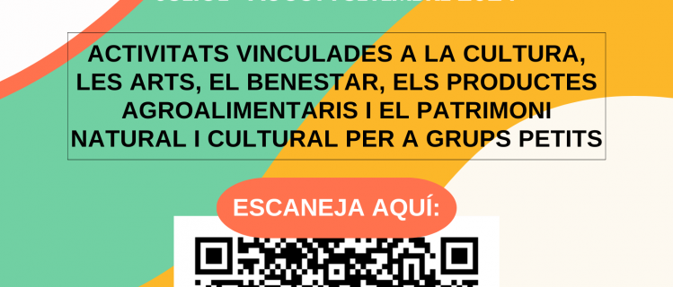 19 propuestas turísticas “POT PETIT” para los meses de julio, agosto y setiembre en la Conca de Barberà