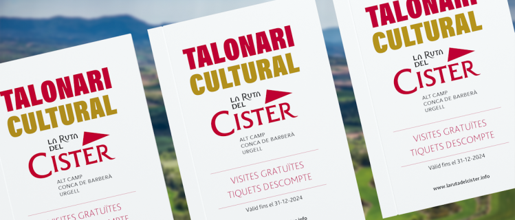 Arriba una nova edició del talonari cultural de La Ruta del cister amb descomptes de 2×1 en la visita als espais culturals
